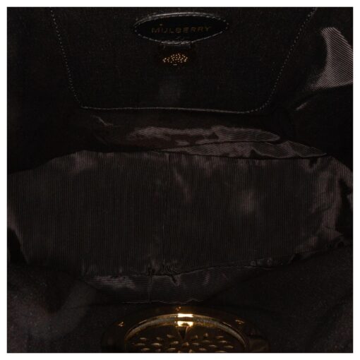 MULBERRY Soft Spongy Calfskin Medium Daria Hobo Black Shoulder Bag. - Image 3