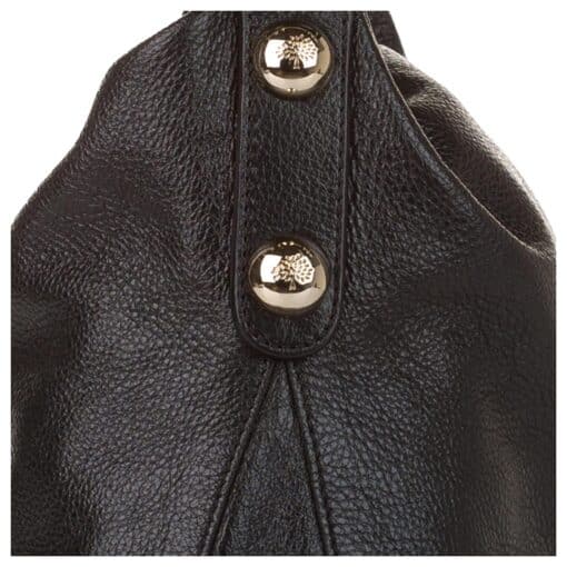 MULBERRY Soft Spongy Calfskin Medium Daria Hobo Black Shoulder Bag. - Image 4