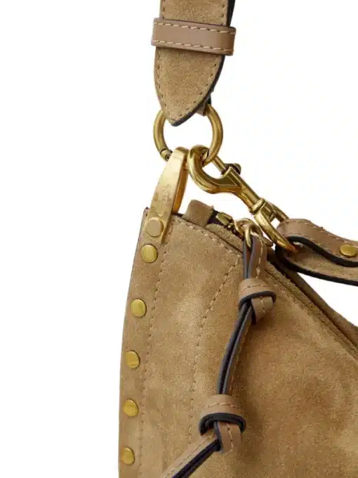 ISABEL MARANT Suede Leather Oskan Soft Zipped Crossbody Bag - Image 2