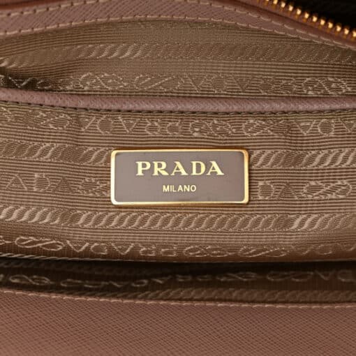 PRADA Saffiano Medium Galleria Double Zip Tote Cammeo. - Image 3