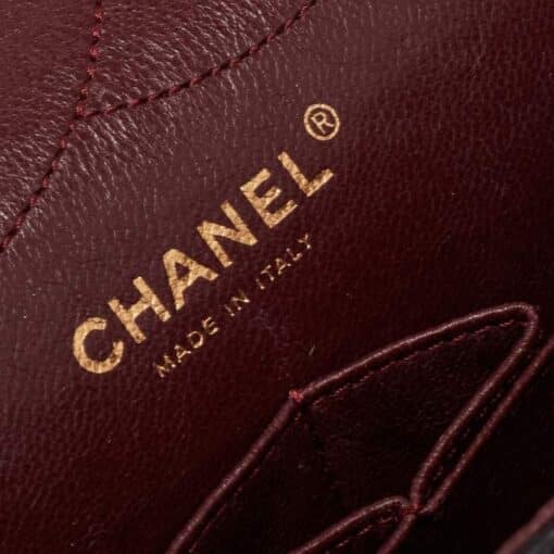 CHANEL Aged Calfskin Quilted 2.55 Reissue 227 Flap Black. - Image 9