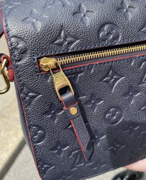 Louis Vuitton Empreinte Pochette Metis Marine Rouge - Image 15