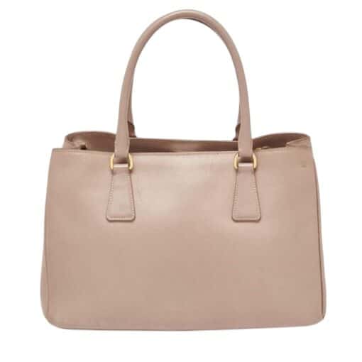 PRADA Saffiano Lux Small Tote Cammeo Bag. - Image 7