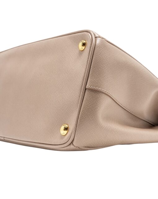 PRADA Saffiano Lux Small Tote Cammeo Bag. - Image 8