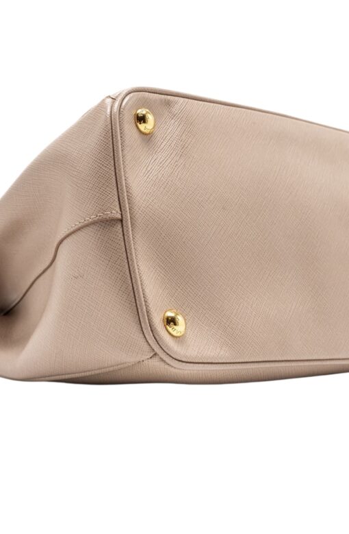 PRADA Saffiano Lux Small Tote Cammeo Bag. - Image 9