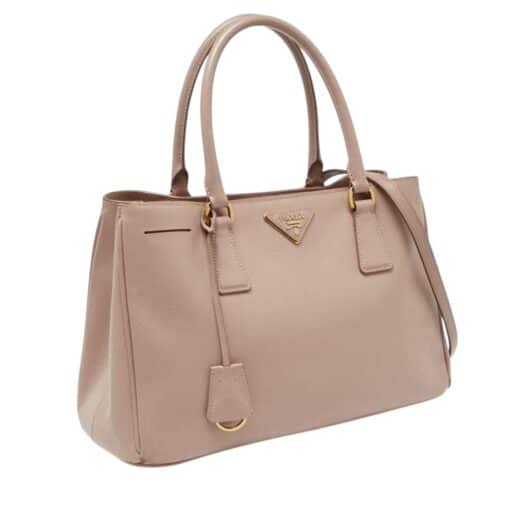 PRADA Saffiano Lux Small Tote Cammeo Bag. - Image 11