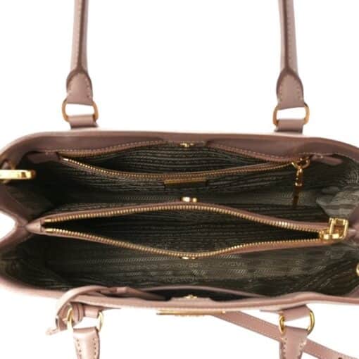 PRADA Saffiano Lux Small Tote Cammeo Bag. - Image 12