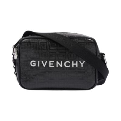 Givenchy G-Essentials Camera Bag 4G Coated Canvas Small.