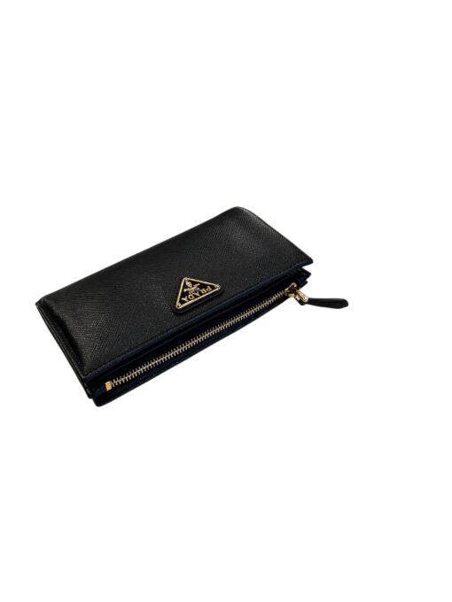 Prada Back Saffiano Leather Wallet - Image 9