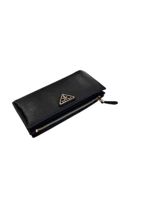 Prada Back Saffiano Leather Wallet - Image 10