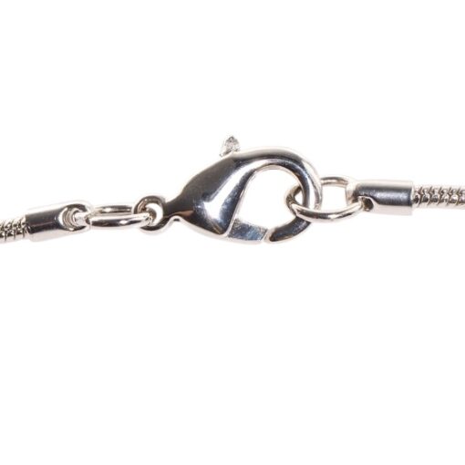 CHANEL No. 19 Perfume Bottle Long Necklace Silver - Image 9