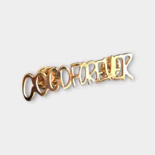 Chanel Cocoforever Golden Brooch - Image 3