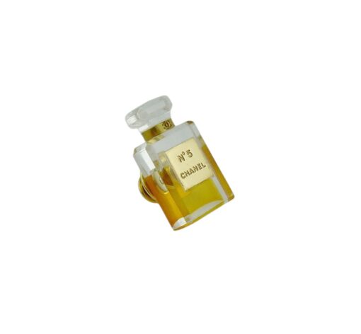 Chanel Iconic No. 5 Perfume Bottle Pin Brooch. - Image 7