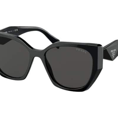 Prada Ladies Pillow Sunglasses in Black.