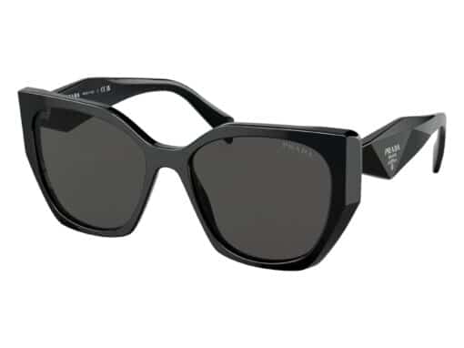 Prada Ladies Pillow Sunglasses in Black.