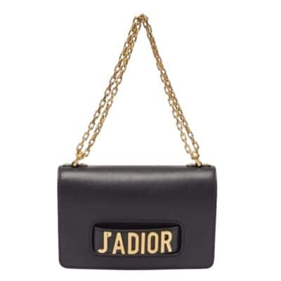 CHRISTIAN DIOR Calfskin J'Adior Chain Flap Bag
