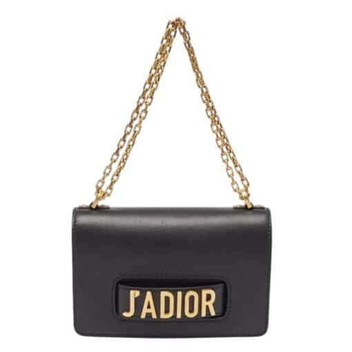 CHRISTIAN DIOR Calfskin J'Adior Chain Flap Bag