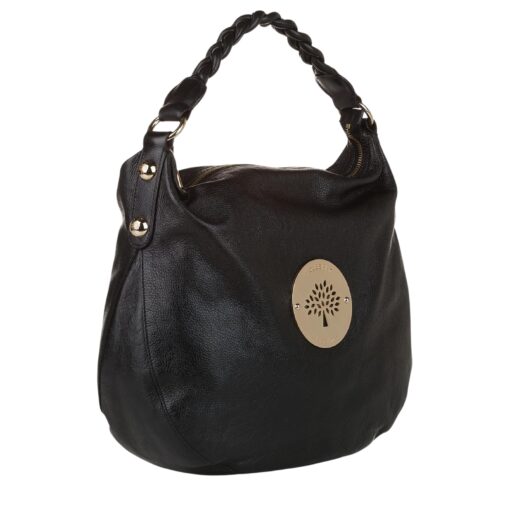 MULBERRY Soft Spongy Calfskin Medium Daria Hobo Black Shoulder Bag. - Image 8