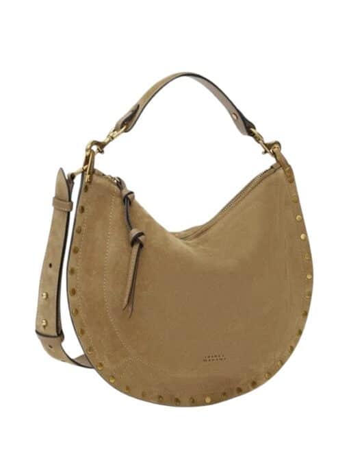 ISABEL MARANT Suede Leather Oskan Soft Zipped Crossbody Bag - Image 5