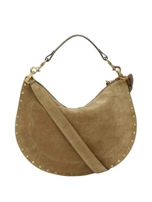 ISABEL MARANT Suede Leather Oskan Soft Zipped Crossbody Bag - Image 6