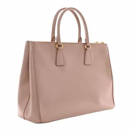 PRADA Saffiano Medium Galleria Double Zip Tote Cammeo. - Image 9