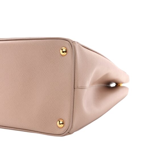 PRADA Saffiano Medium Galleria Double Zip Tote Cammeo. - Image 11