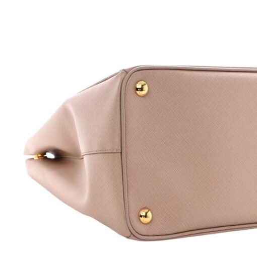 PRADA Saffiano Medium Galleria Double Zip Tote Cammeo. - Image 12