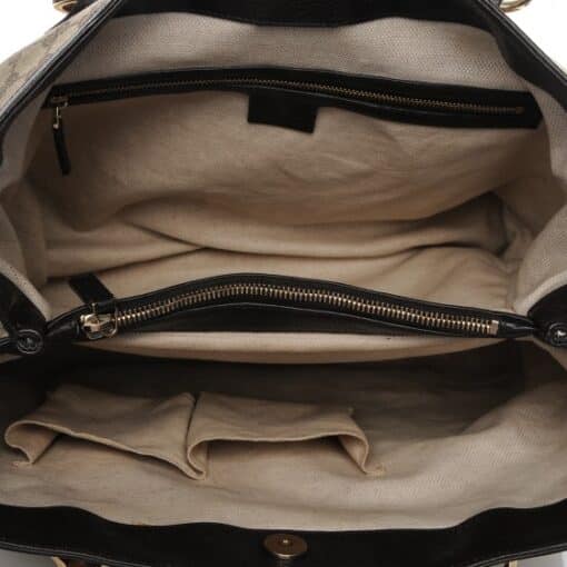 GUCCI Monogram Medium Diana Bamboo Top Handle Tote Dark Brown. - Image 2
