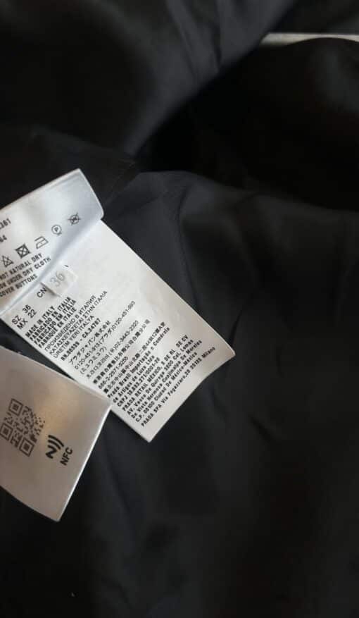 MIU MIU Checked Wool-Blend Jacket Oversized. (Size 10/12.) - Image 3