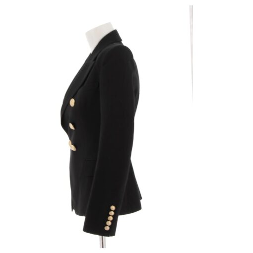 BALMAIN Ladies Jacket T.fr 34 Wool Black (Size 34) - Image 7