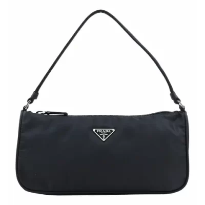 PRADA Tessuto Nylon Sport Pochette Black