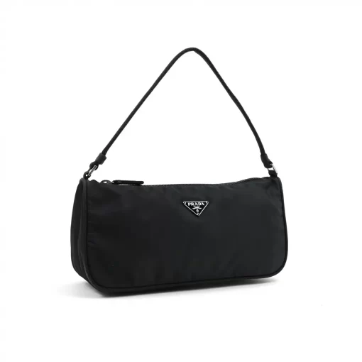 PRADA Tessuto Nylon Sport Pochette Black - Image 4