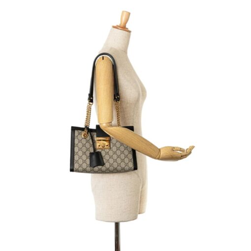 Gucci -Padlock Small GG Supreme Shoulder Bag - Image 5