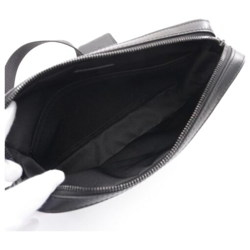 Louis Vuitton Calfskin Monogram Shadow Duo Messenger Black - Image 2