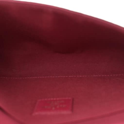 Louis Vuitton Monogram Pochette Felicie Chain Wallet Fuchsia - Image 4