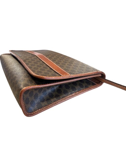 Celine Vintage Canvas Macadam Crossbody Bag - Image 3