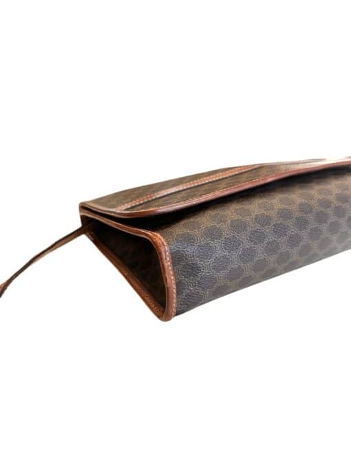 Celine Vintage Canvas Macadam Crossbody Bag - Image 4