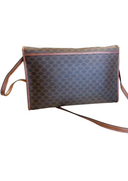 Celine Vintage Canvas Macadam Crossbody Bag - Image 6