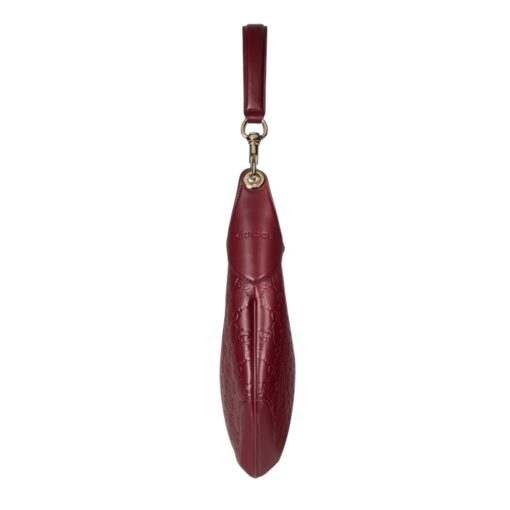 GUCCI B Medium Shoulder bag Ancora Red GG Embosse - Image 3