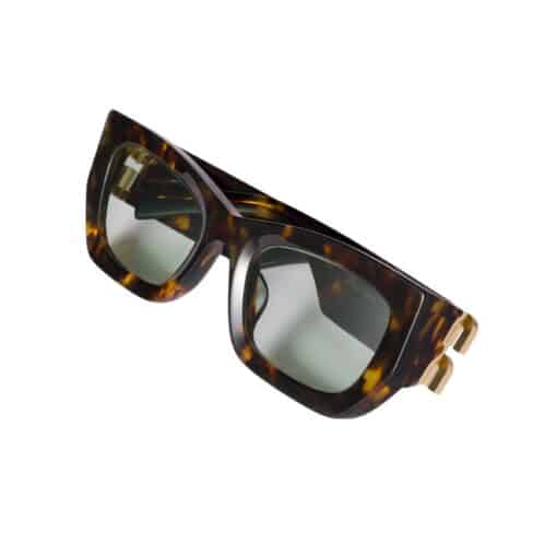 Miu Miu Eyewear Tortoiseshell Rectangle-frame Ladies Sunglasses - Image 3
