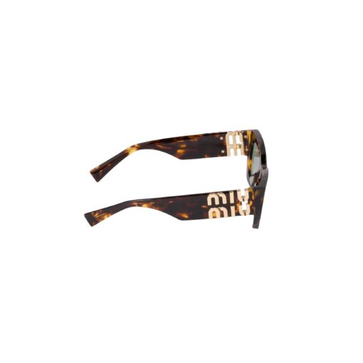 Miu Miu Eyewear Tortoiseshell Rectangle-frame Ladies Sunglasses - Image 4