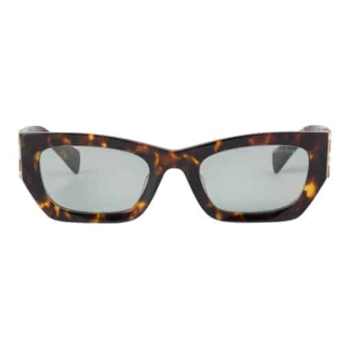 Miu Miu Eyewear Tortoiseshell Rectangle-frame Ladies Sunglasses - Image 6
