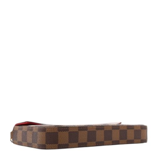 Damier Ebene Pochette Felicie Chain Wallet - Image 10