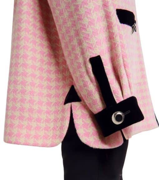 MIU MIU Checked Wool-Blend Jacket Oversized. (Size 10/12.) - Image 5
