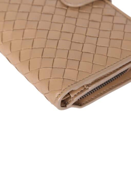 BOTTEGA VENETA Intrecciato Nappa Continental Wallet Camel. - Image 3