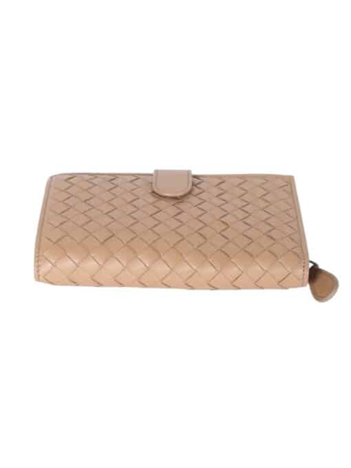 BOTTEGA VENETA Intrecciato Nappa Continental Wallet Camel. - Image 5