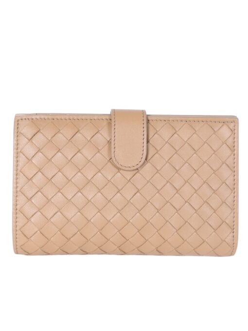 BOTTEGA VENETA Intrecciato Nappa Continental Wallet Camel. - Image 7