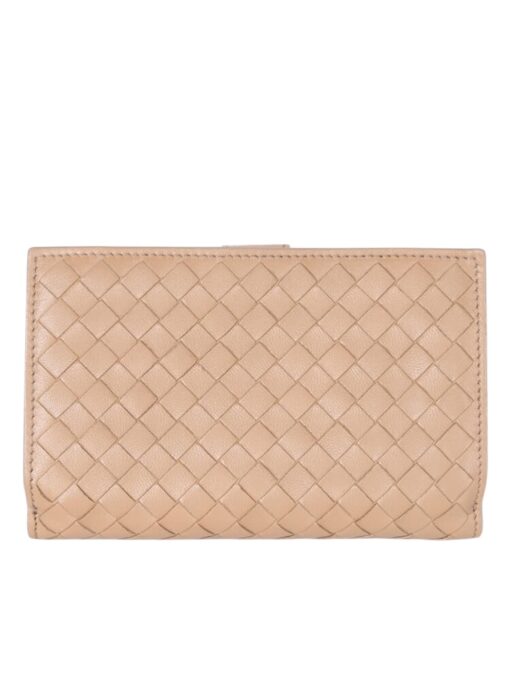 BOTTEGA VENETA Intrecciato Nappa Continental Wallet Camel. - Image 8