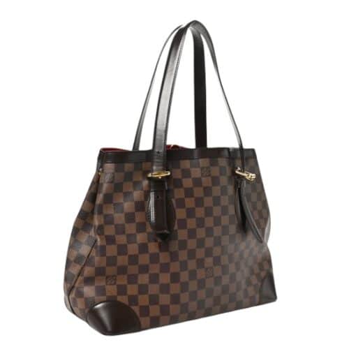 Louis Vuitton Damier Ebene Hampstead MM Shoulder Bag. - Image 9