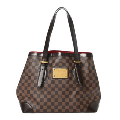 Louis Vuitton Damier Ebene Hampstead MM Shoulder Bag.